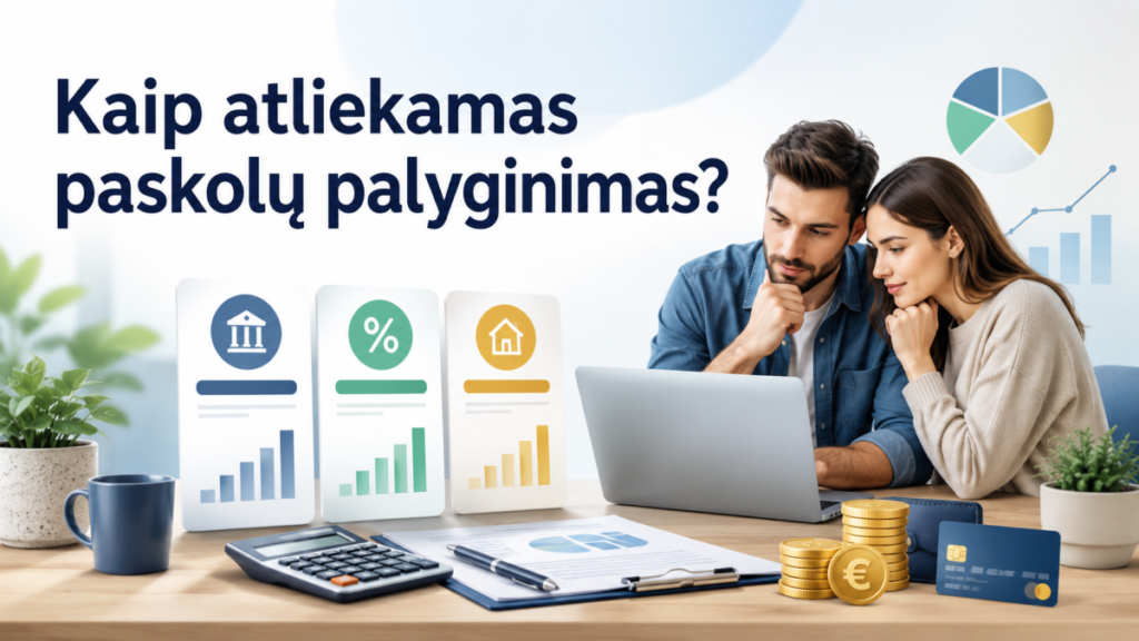 Paskolų palyginimas
